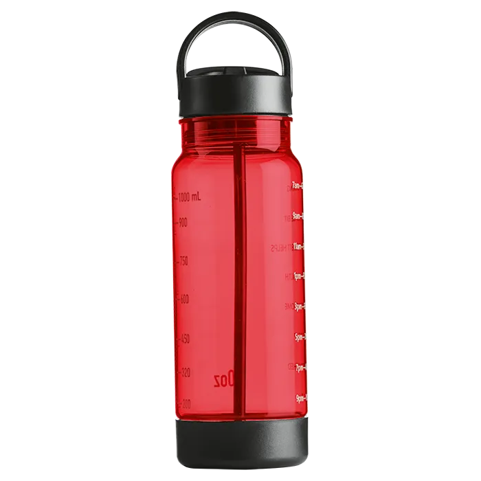 1L Torrent Water Bottle With Straw