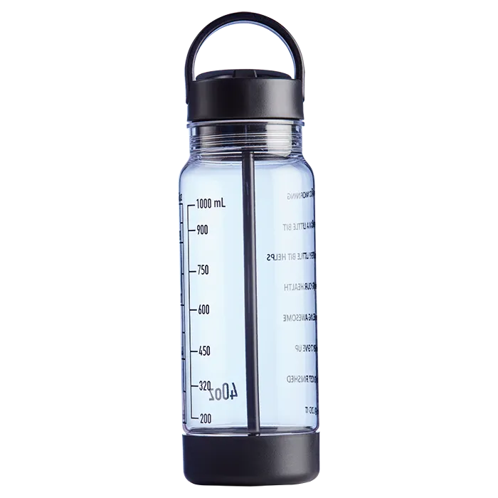 1L Torrent Water Bottle With Straw