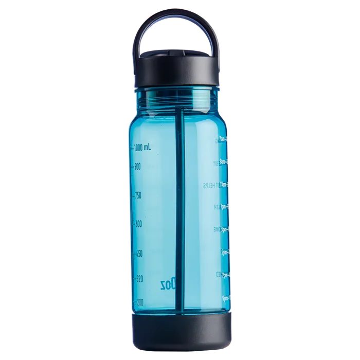 1L Torrent Water Bottle With Straw