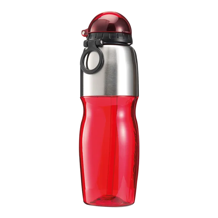 800ml Sports Water Bottle with Foldable Drinking Spout