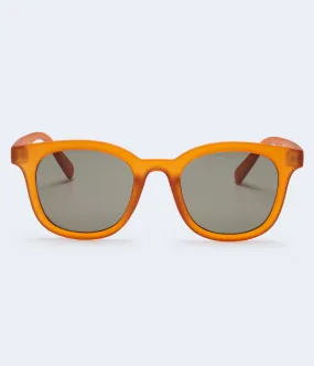 Aeropostale Mens' Mirrored Waymax Sunglasses -  - Size One Size - Plastic - Teen Fashion & Clothing Orange