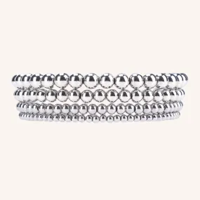 Amie Silver Bracelet Stacking Set