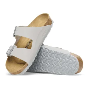 Birkenstock Arizona Birko Flor Stone Coin Grey Regular Width