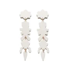 Chandelier Max 09 Earrings, Cream