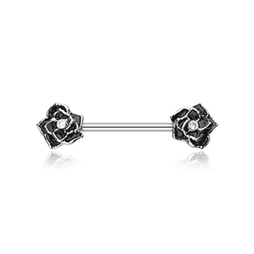 Classic Glam Rose Nipple Piercing Jewellery