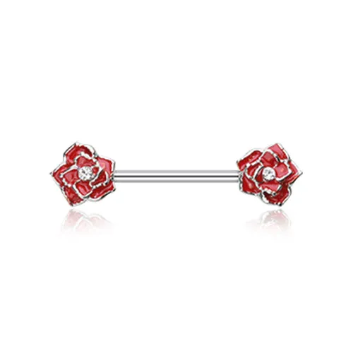 Classic Glam Rose Nipple Piercing Jewellery