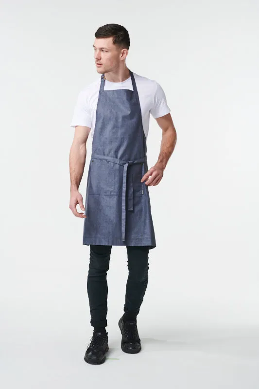 CLEMENTINE Bib Apron - Cotton/Linen