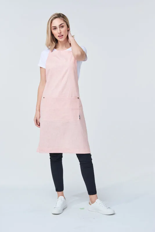 CLEMENTINE Bib Apron - Cotton/Linen