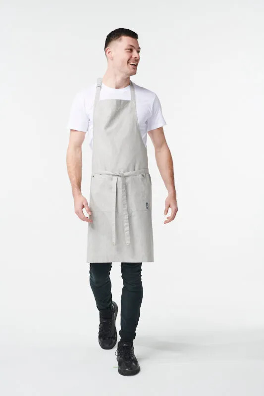 CLEMENTINE Bib Apron - Cotton/Linen