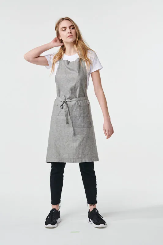 CLEMENTINE Bib Apron - Cotton/Linen