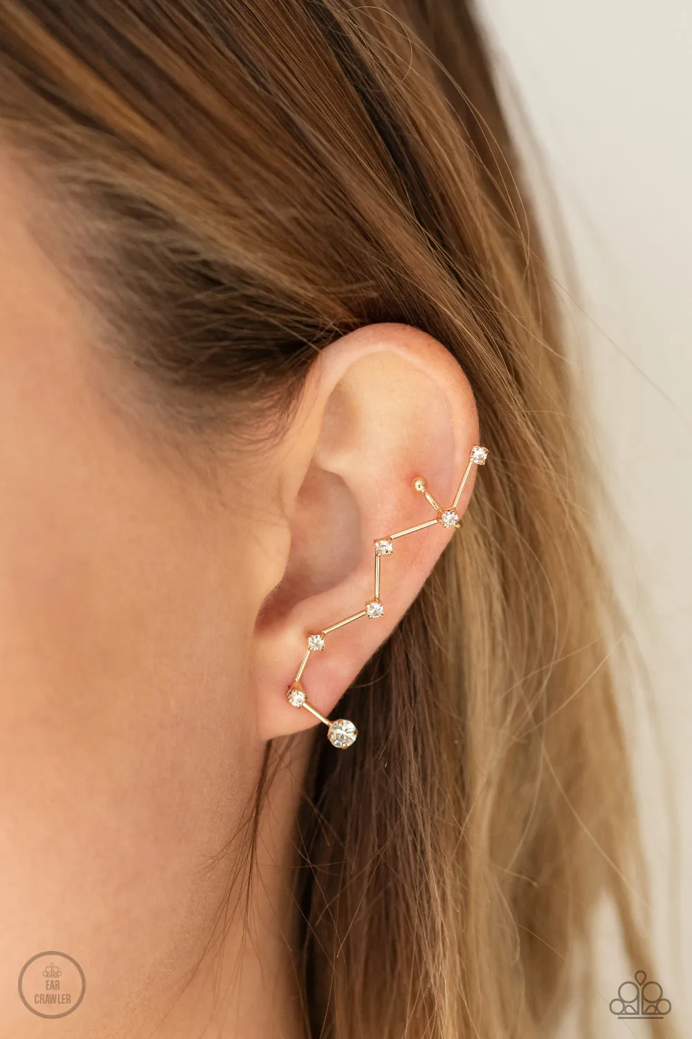 CONSTELLATION Prize - Gold Crawler Earring