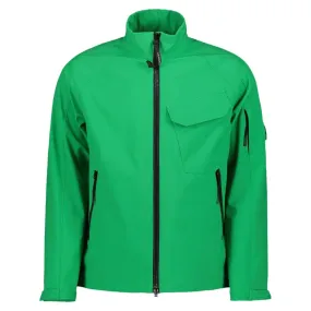 CP COMPANY Softshell Lens Jacket Jellybean Green