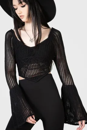 Cruel Fate Knit Top Resurrect