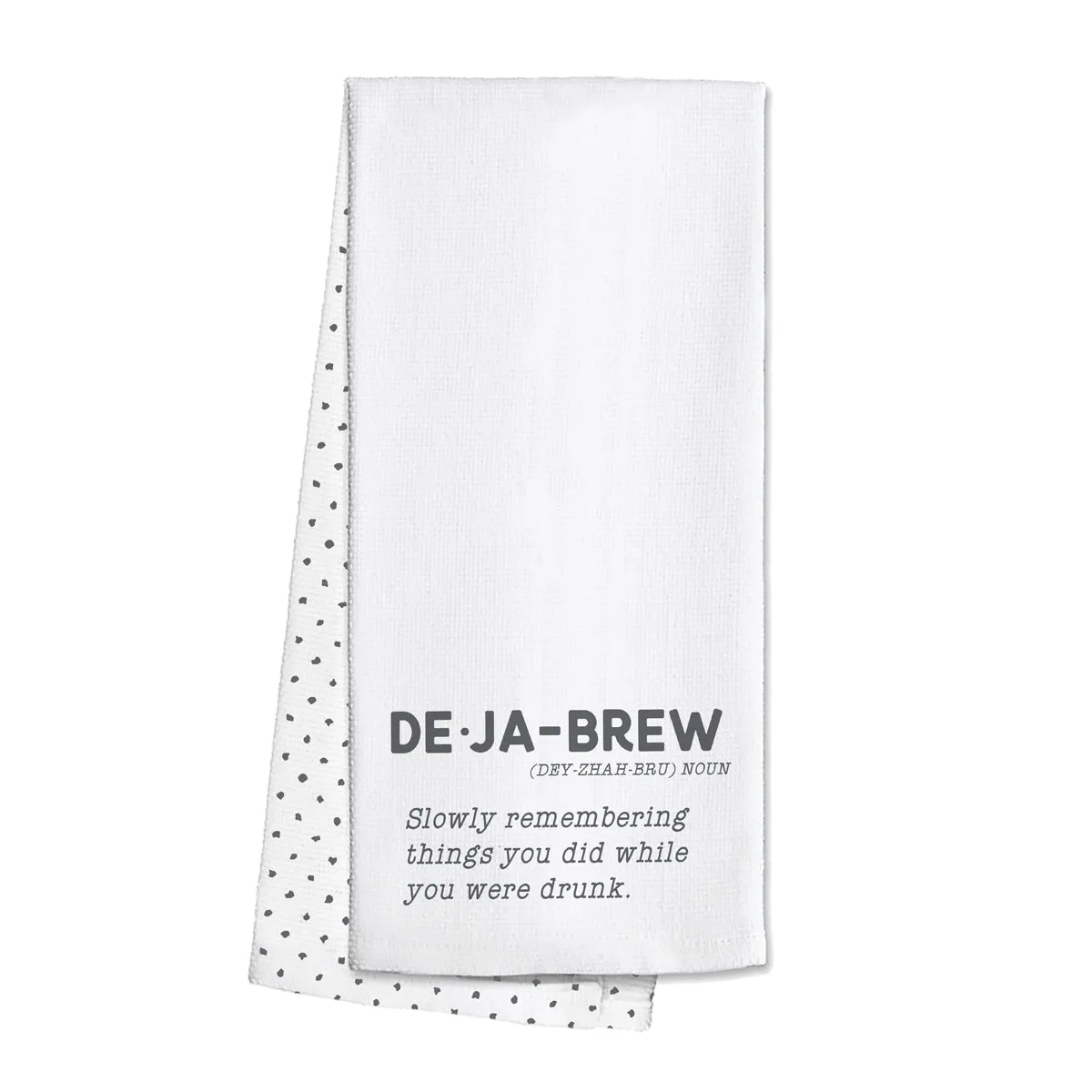 Deja-BREW   Swig Tea Towel