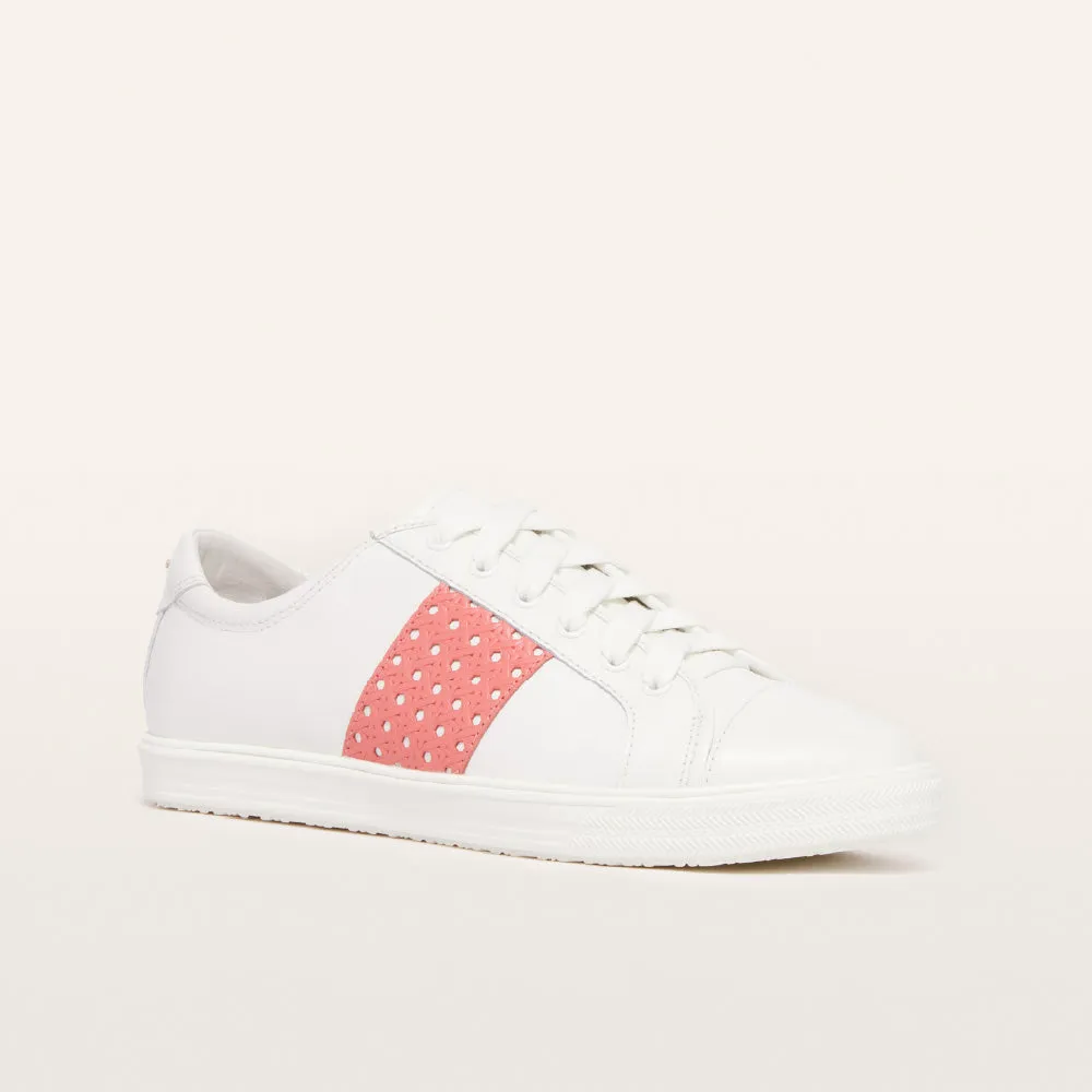 Elena III White/Coral