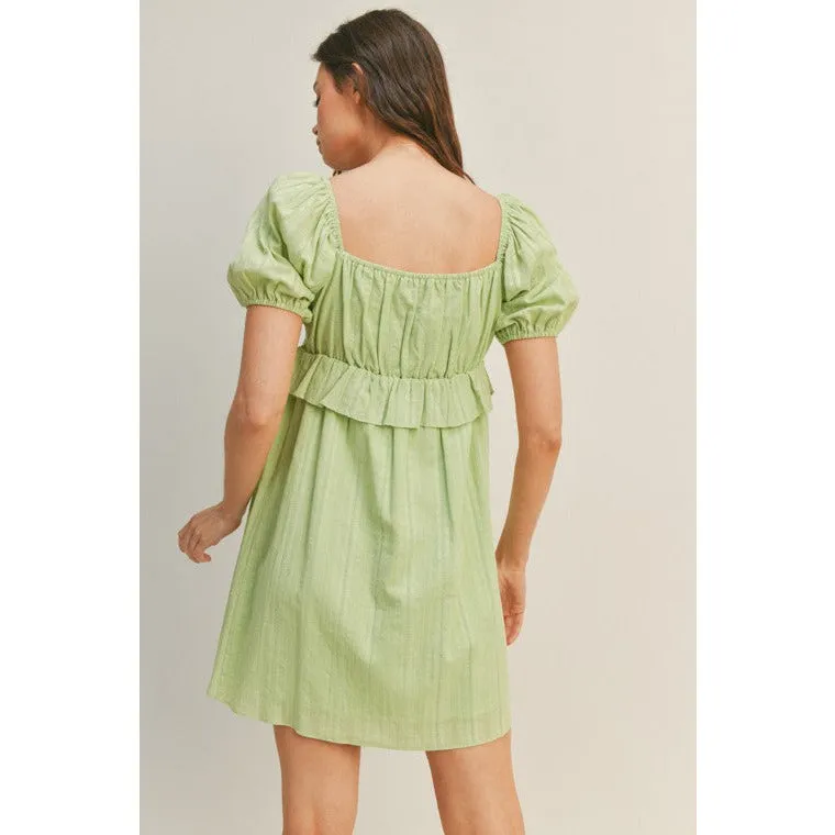 Feelin' Fancy Ruffle Mini Dress