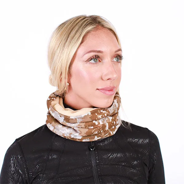 Fleece Face Shields® | Desert Digi Camo