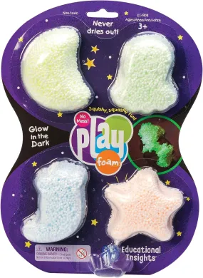 Glow in the Dark Playfoam 4pk