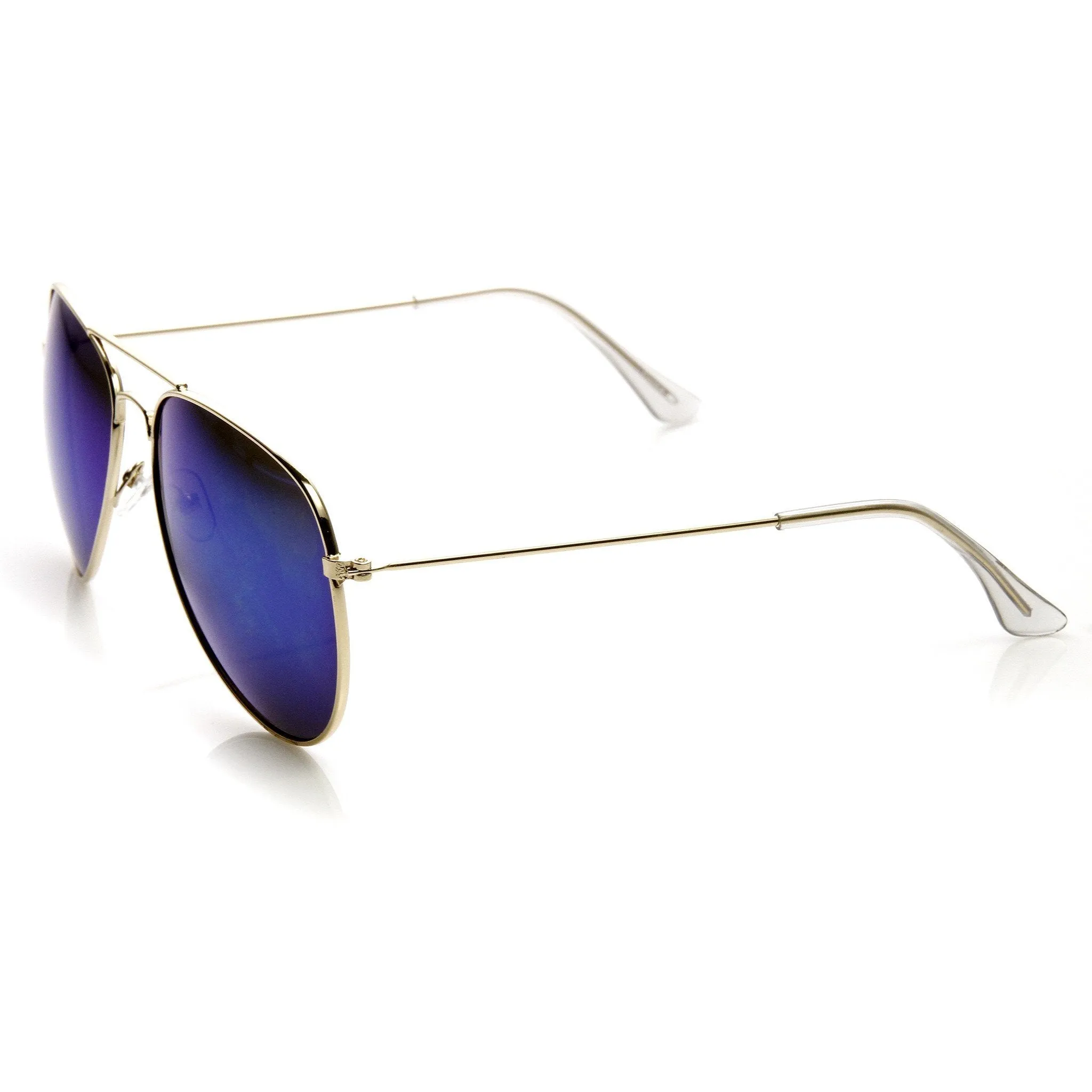 Gold Frame Aviator Sunglasses