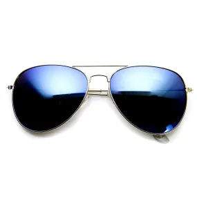 Gold Frame Aviator Sunglasses