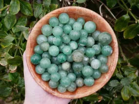 Green Aventurine Spheres