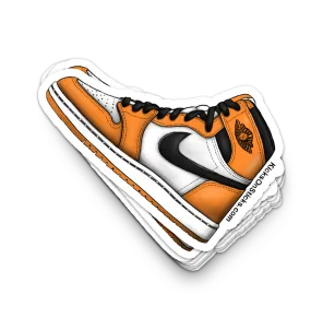 Jordan 1 "Reverse Shattered Backboard" Sneaker Sticker