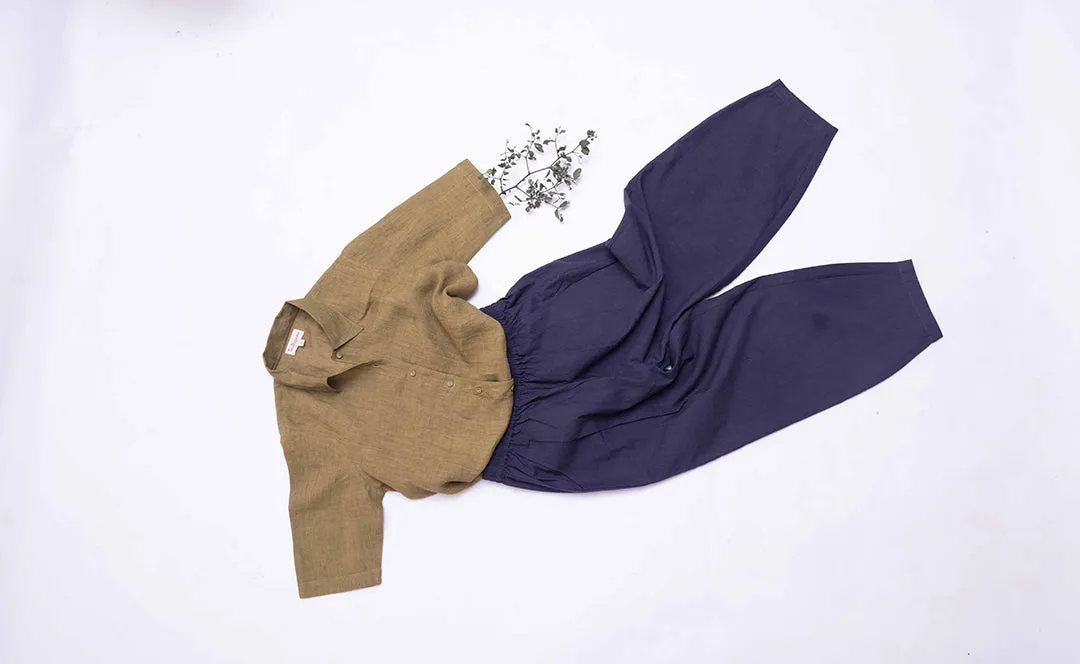 Junko Linen Classic Shirt & Gertrude Pants