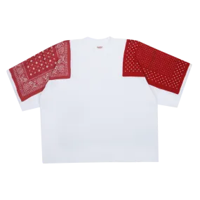 Kapital Bandana Jersey Oversized Tee Red