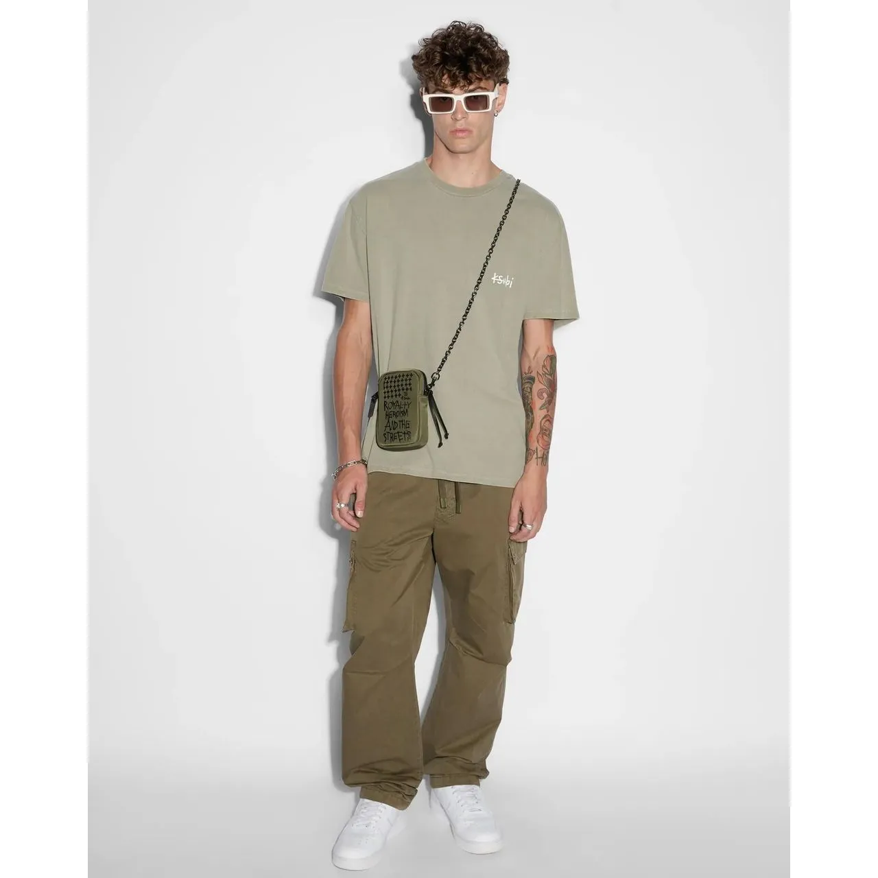 Ksubi All Day Biggie SS Tee Outback Green