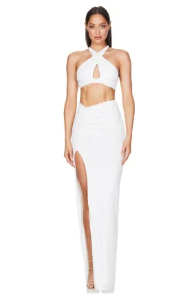 Nookie Leilani Skirt - White