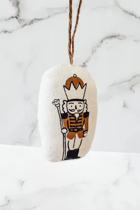 Nutcracker Plush Ornament