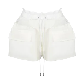 Paperbag Waist Bloomer Shorts