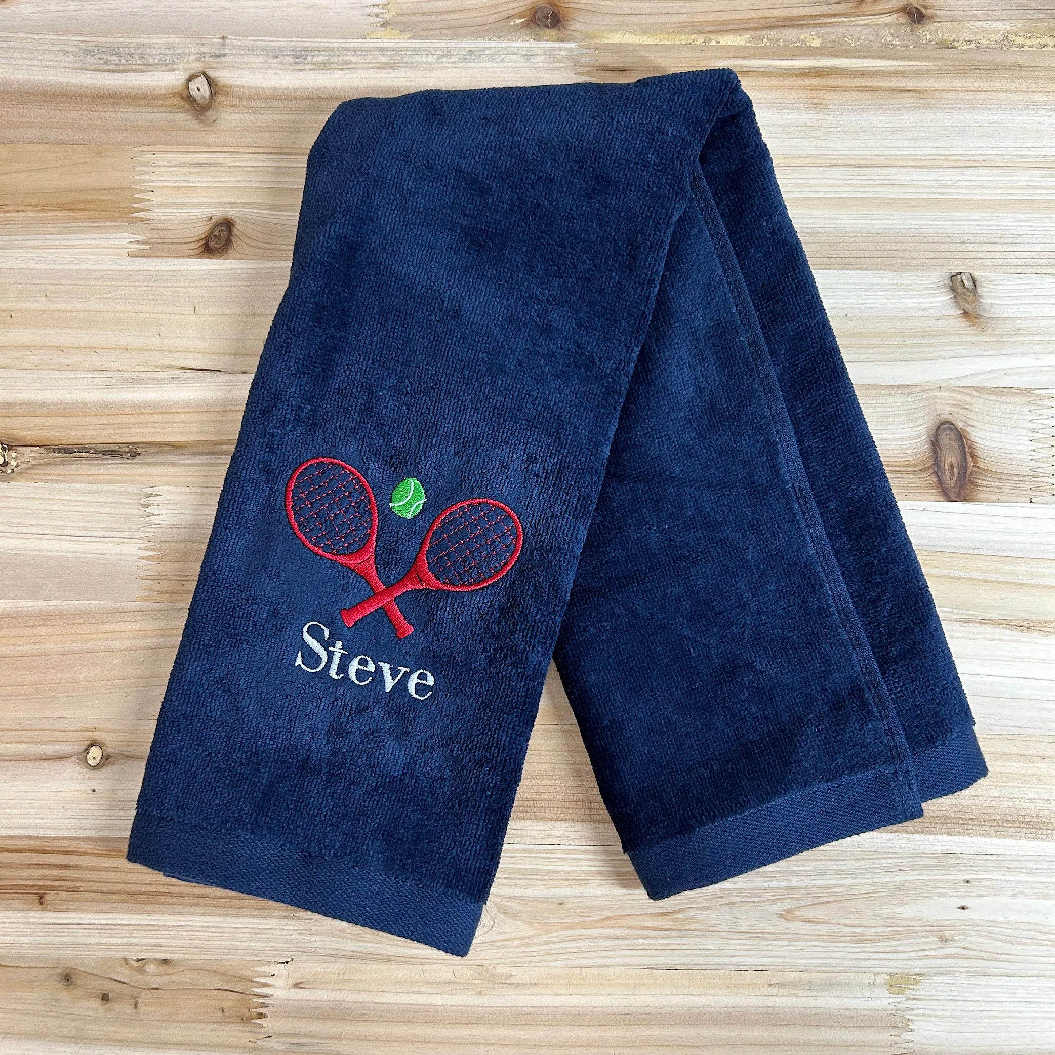 Personalized Tennis Towel