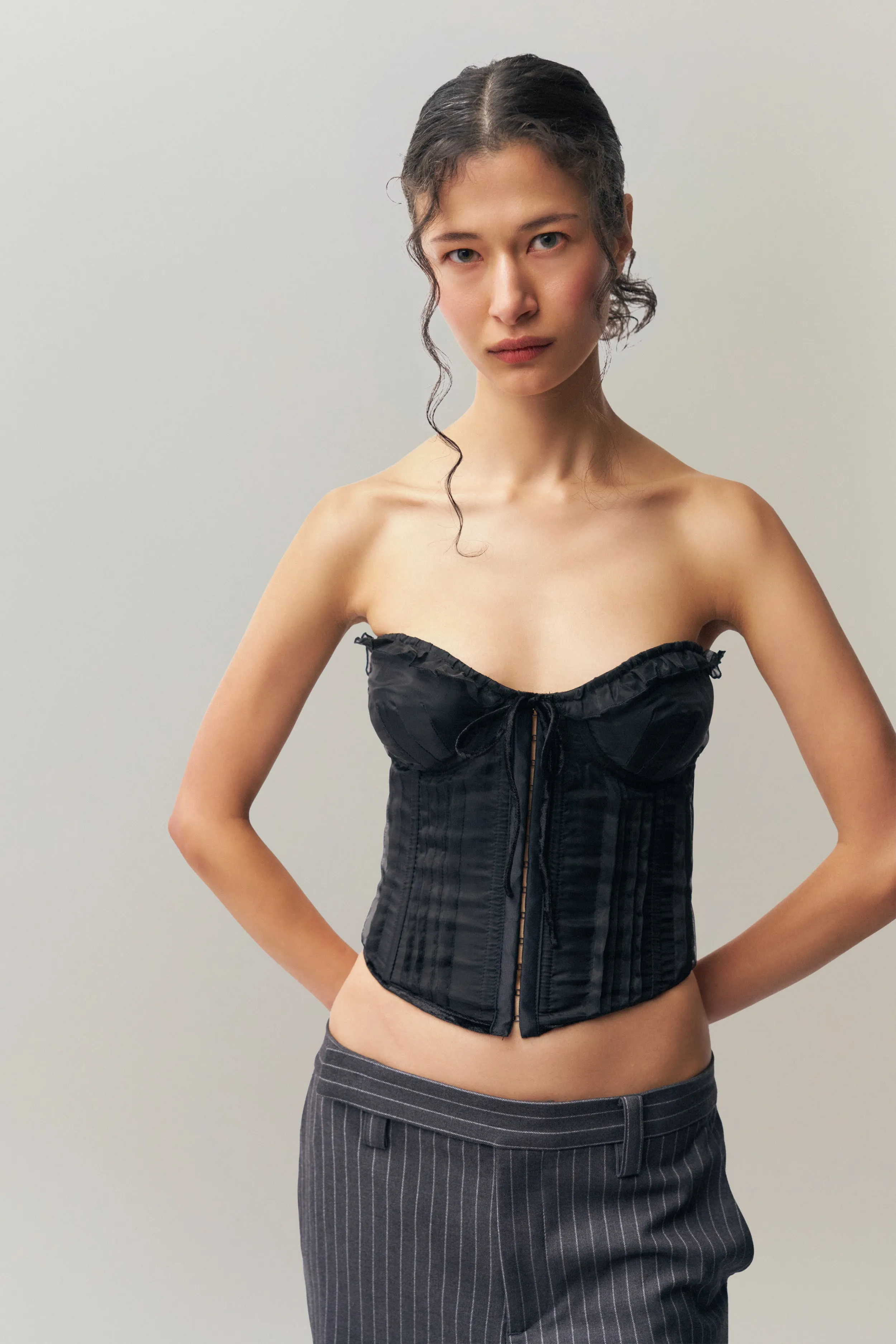 Pintuck Corset