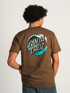 SANTA CRUZ WAVE DOT SHORT SLEEVE MIDWEIGHT T-SHIRT