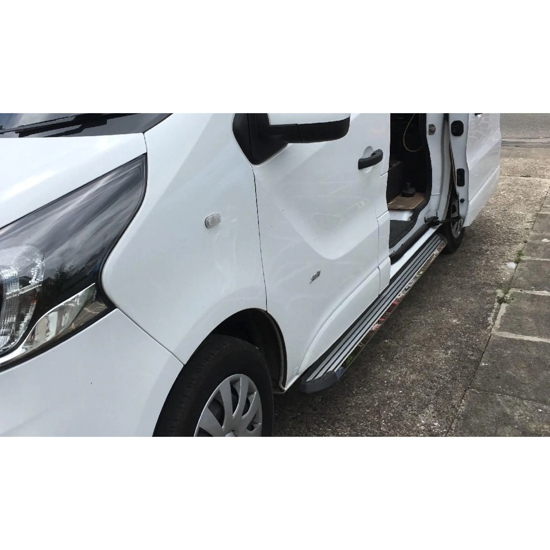 Stingray Side Steps Running Boards for Vauxhall Opel Vivaro SWB 2014-2018