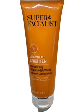 Super Facialist Vitamin C  Brighten Brightening Scrub for Face Neck and Chest 125ml