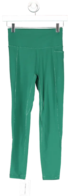 Sweaty Betty Green Super Soft Yoga Legging UK XS