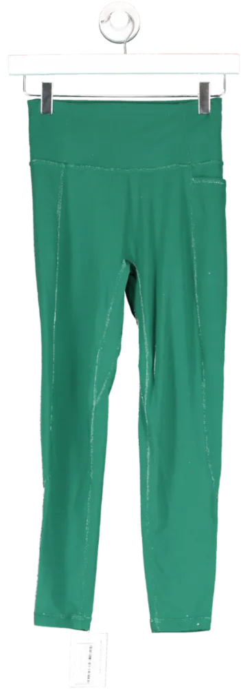 Sweaty Betty Green Super Soft Yoga Legging UK XS