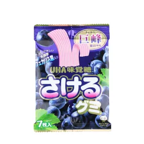 Uha Sakeru Gummy Grape 42g